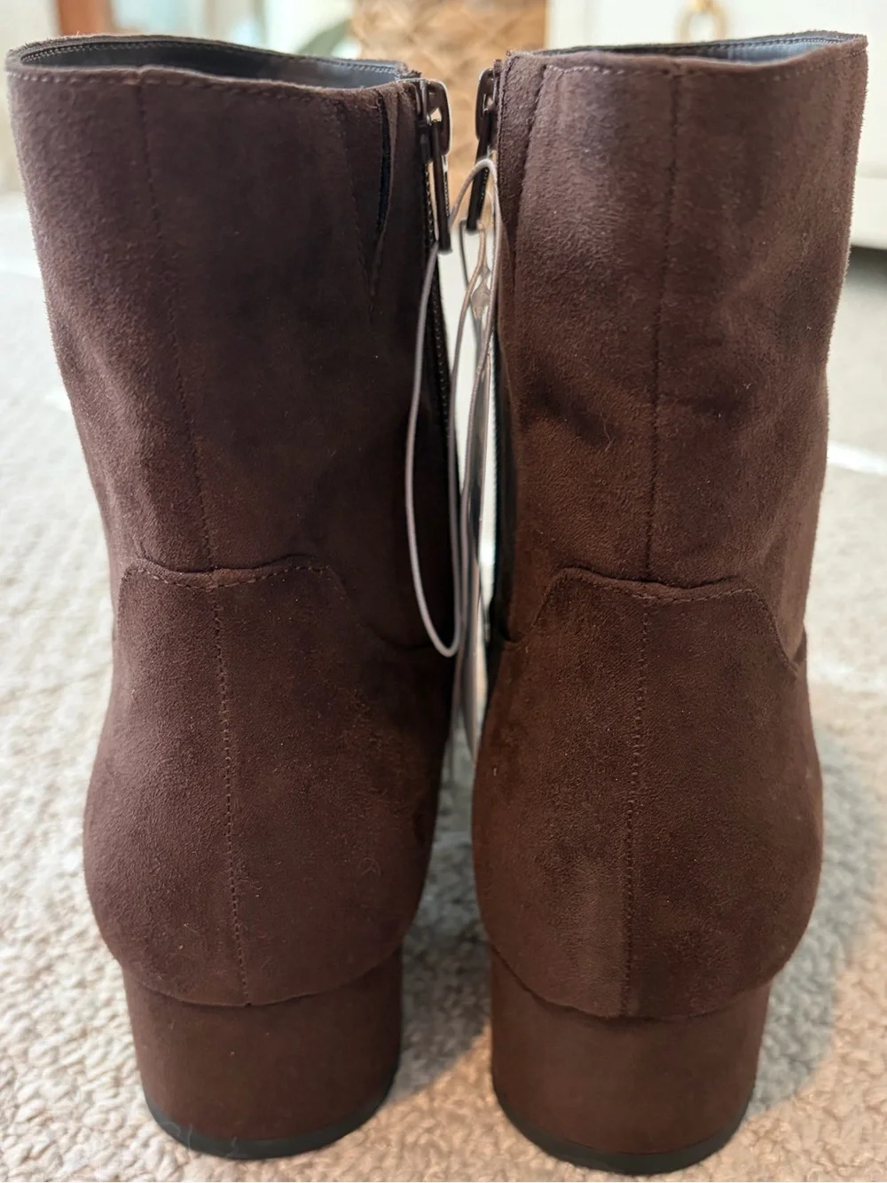 NWT Universal Thread Coral Ankle Boots Brown
